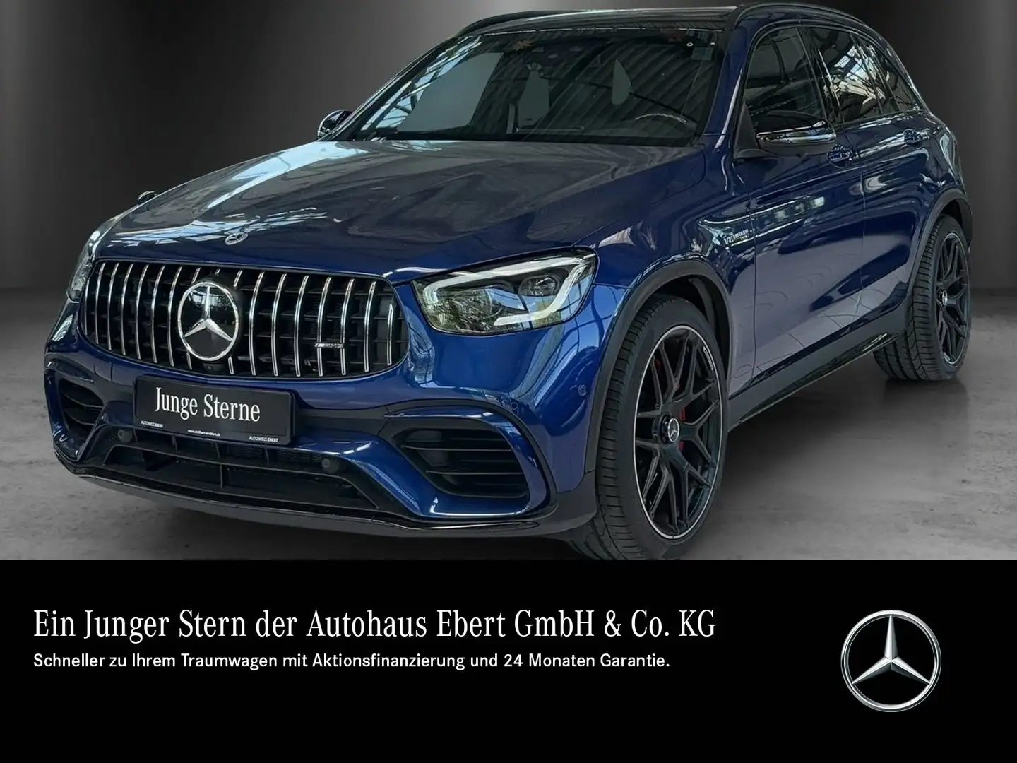 Mercedes-Benz GLC 63 AMG GLC63 S Per.AGA Carbon DISTRO Pano HUD Memo MLED Blauw - 1