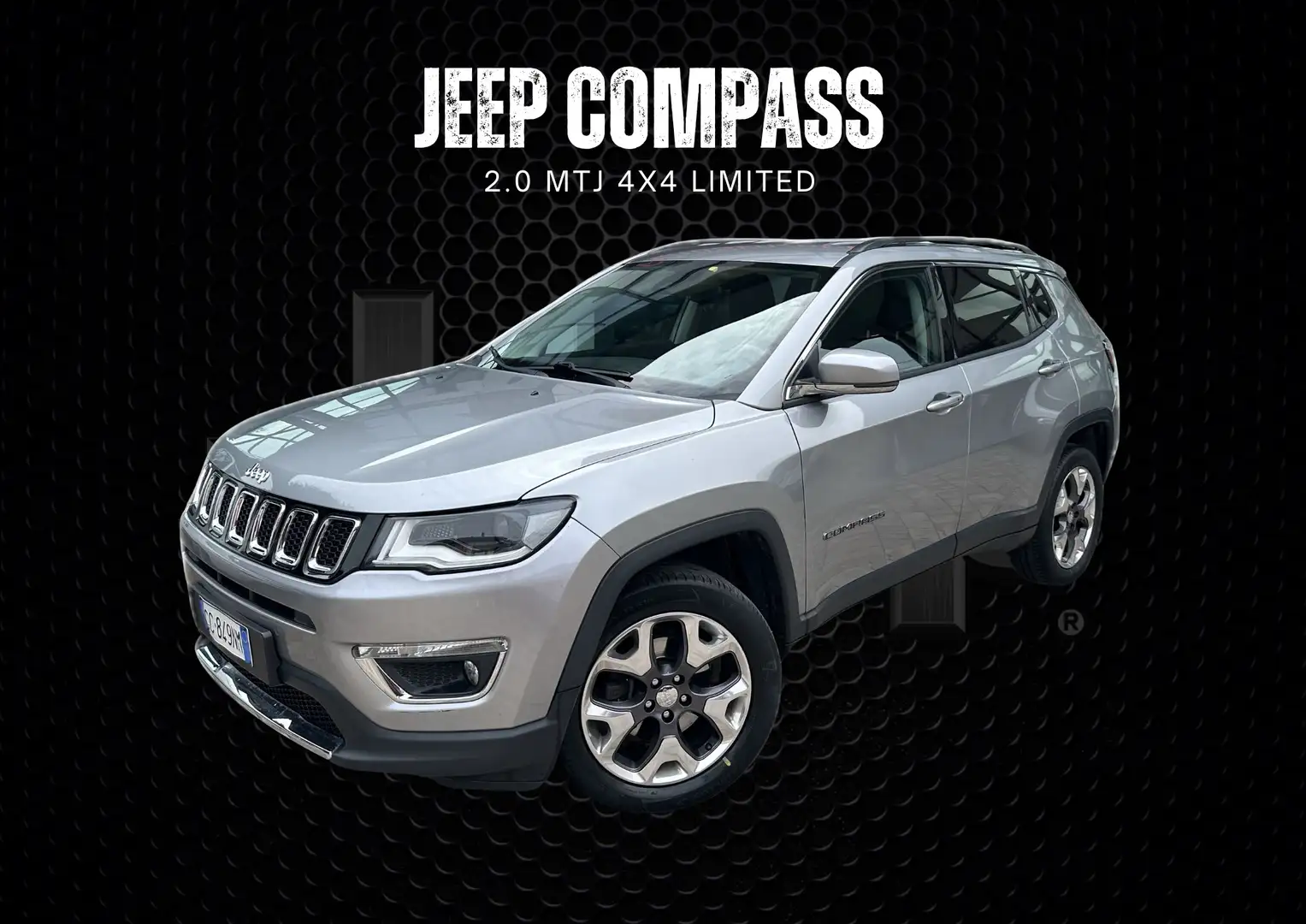Jeep Compass Compass 2.0 mjt Limited 4wd 140cv auto my19 Gris - 1