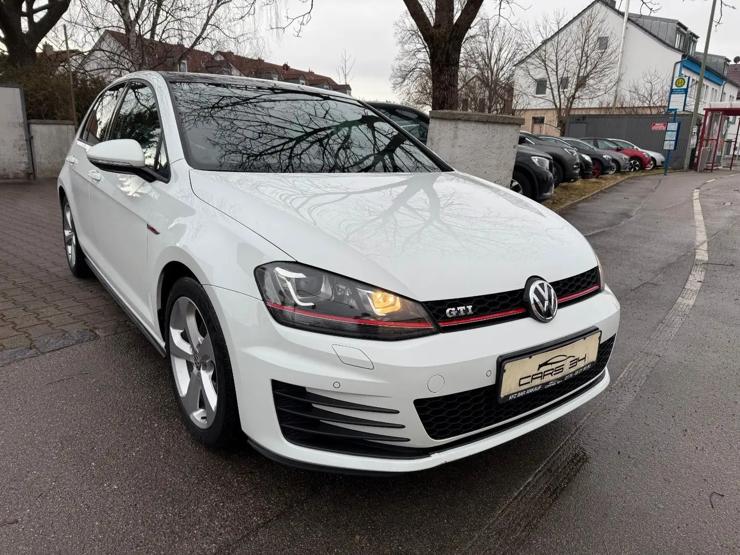 Volkswagen Golf VII Lim. GTI BMT NAVI*GLAS SCHIEBEDACH* Blanco - 2