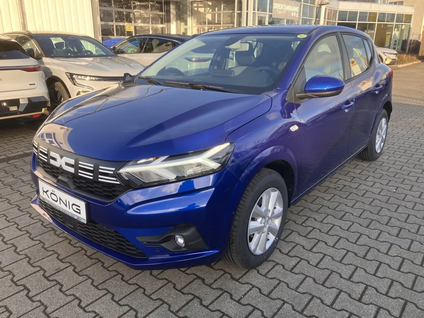 Dacia Sandero Expression TCe 100 ECO-G Blauw - 1