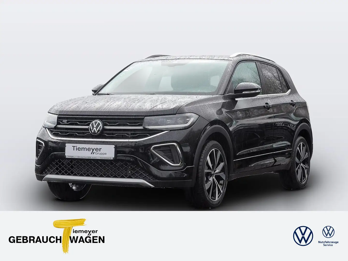 Volkswagen T-Cross 1.5 TSI DSG R-Line beats AHK NAVI IQ-LED Schwarz - 1