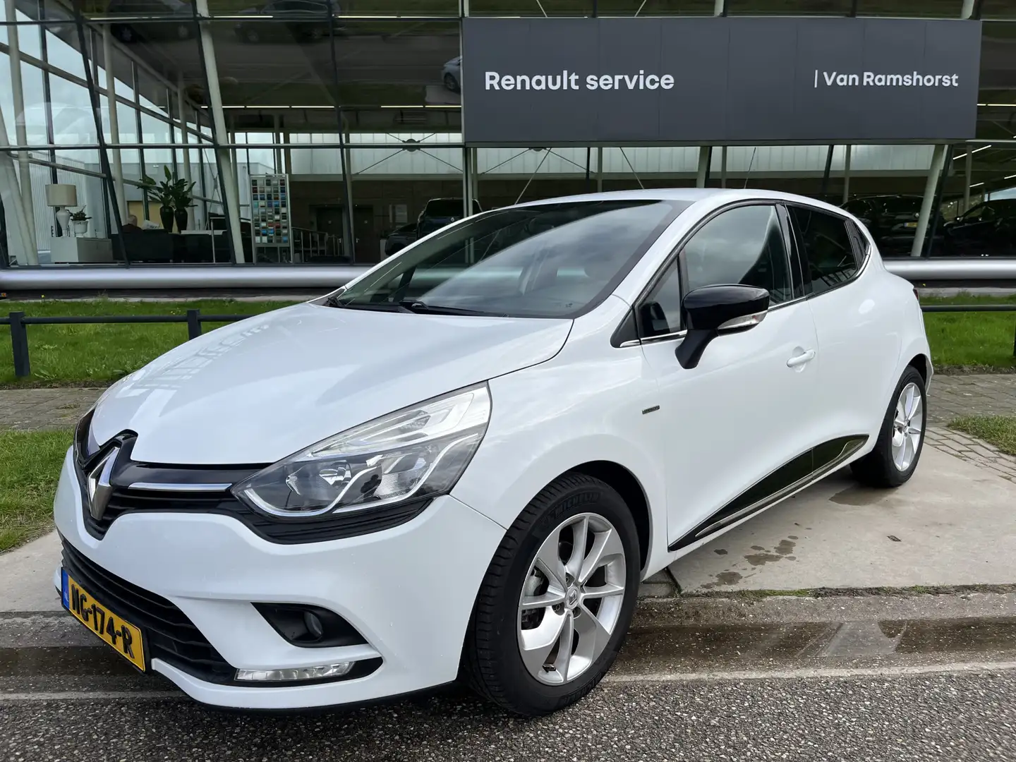 Renault Clio 0.9 TCe Limited / Airco / Navi / Parkeersensoren. Blanco - 1
