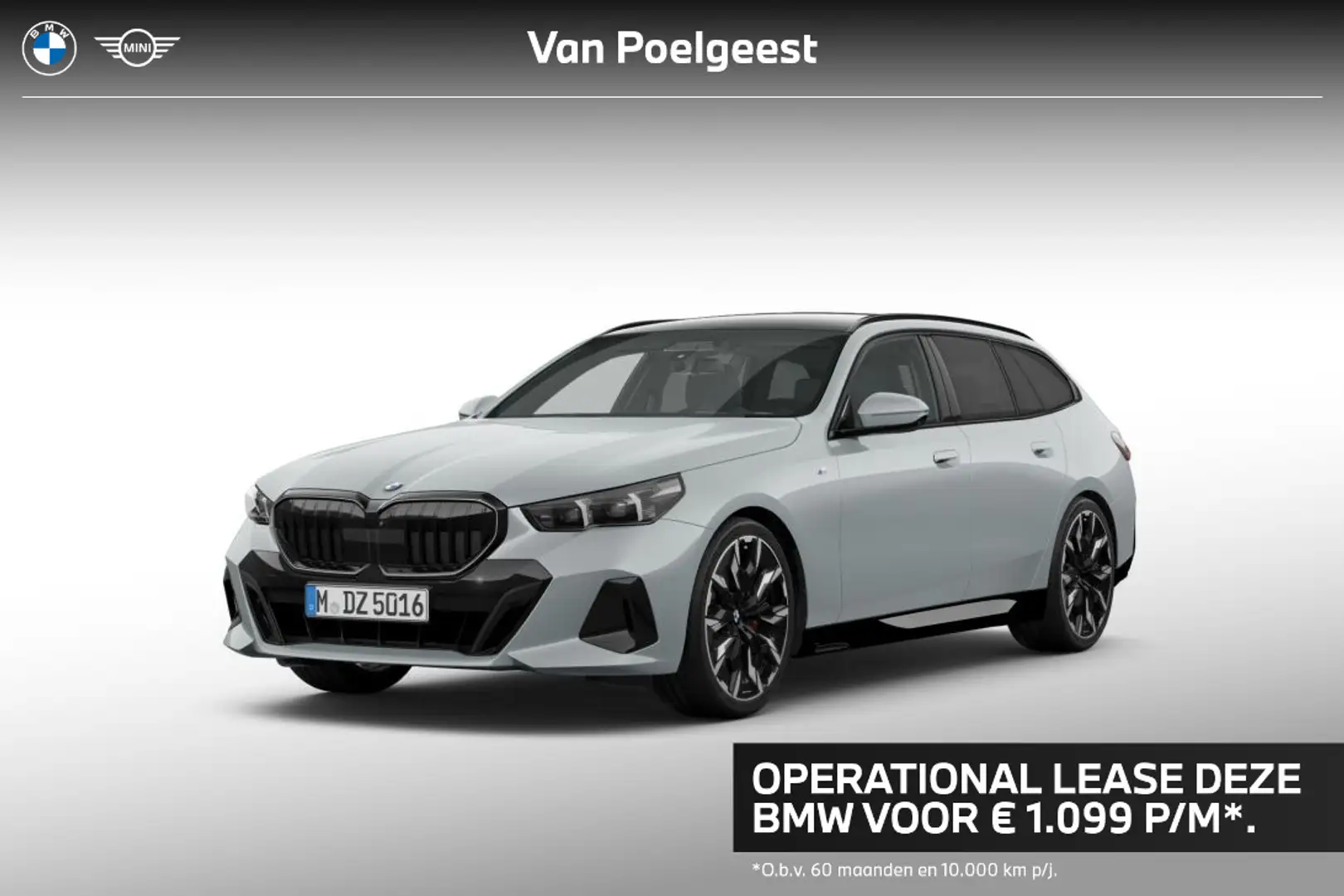 BMW 520 5 Serie Touring 520i | M Sport Pro | Innovation Pa Grijs - 1