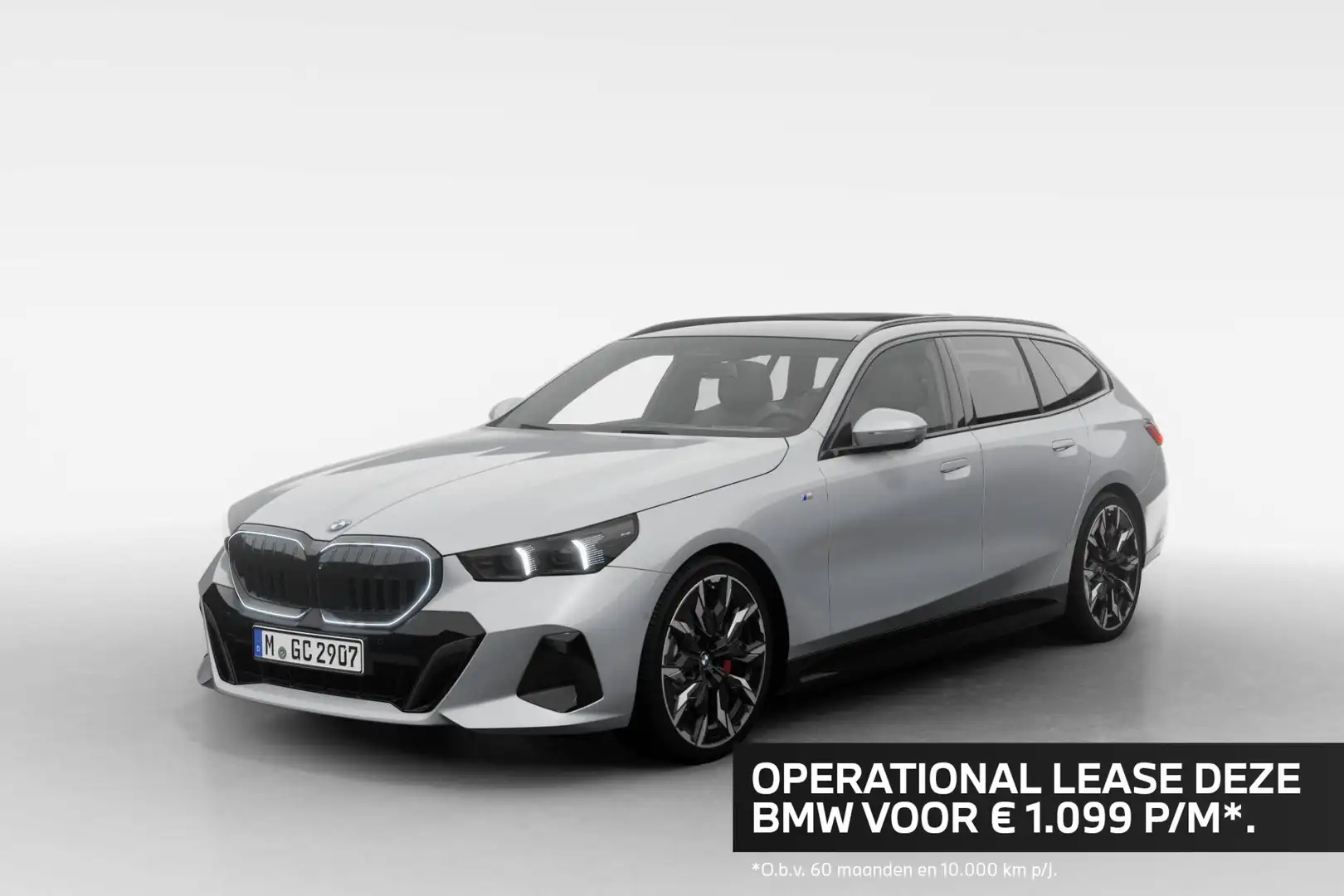 BMW 520 5 Serie Touring 520i | M Sport Pro | Innovation Pa Grijs - 2