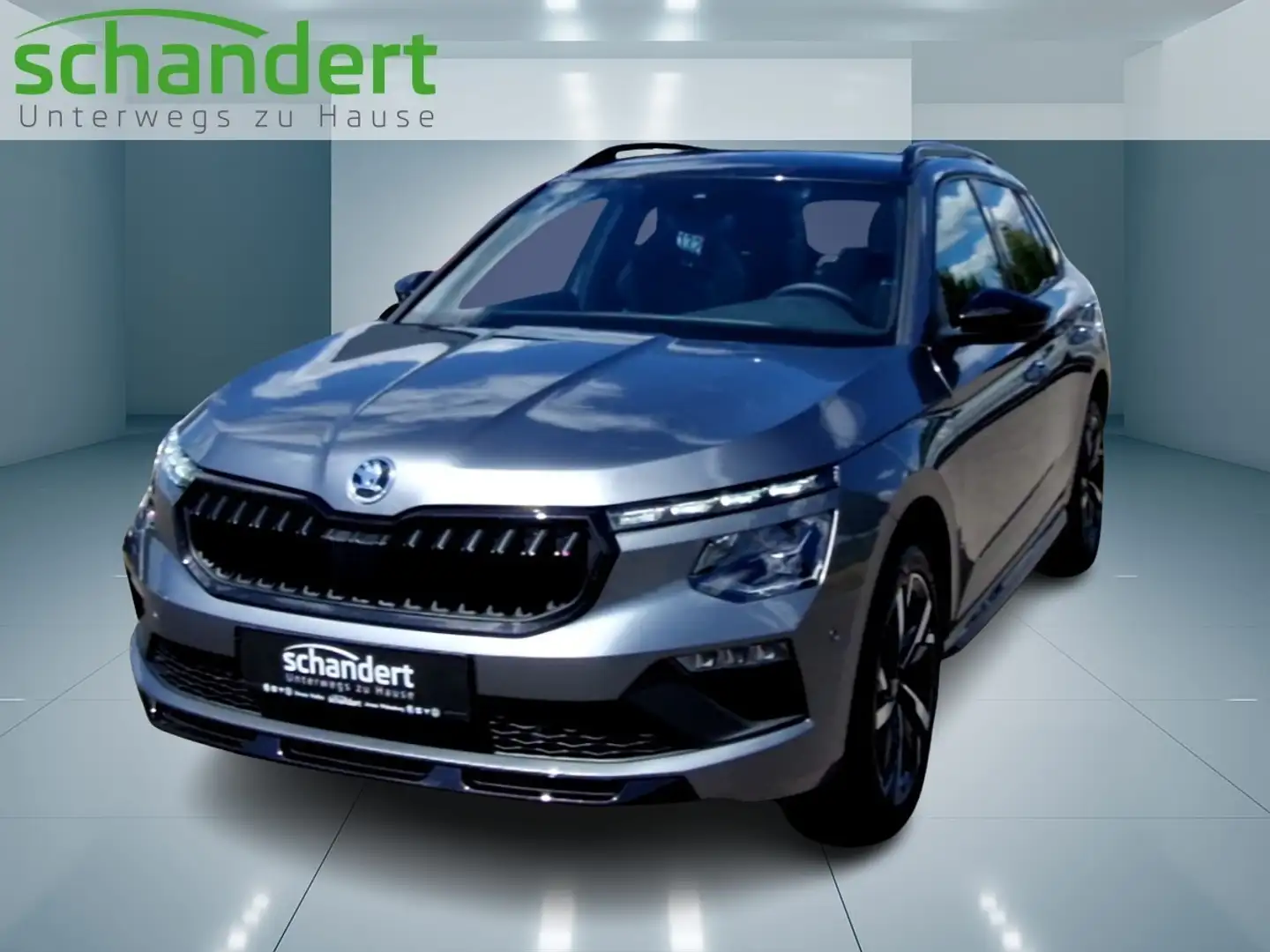 Skoda Kamiq 1.0 TSI Monte Carlo DSG LED Navi Klimaautomatik Grigio - 1