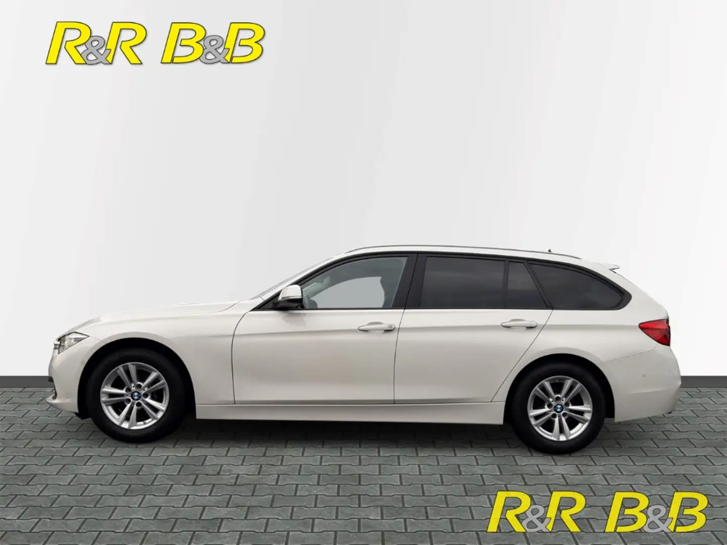 BMW 318 i Advantage Touring NAVI+SHZ+KLIMA+CD+USB+RFK+PDC+ Blanc - 2