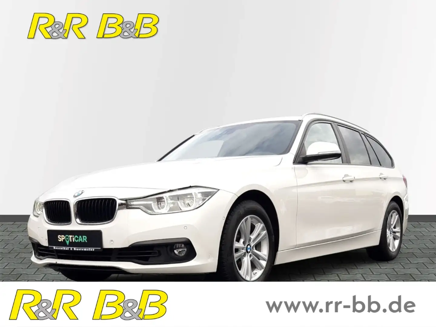 BMW 318 i Advantage Touring NAVI+SHZ+KLIMA+CD+USB+RFK+PDC+ Wit - 1