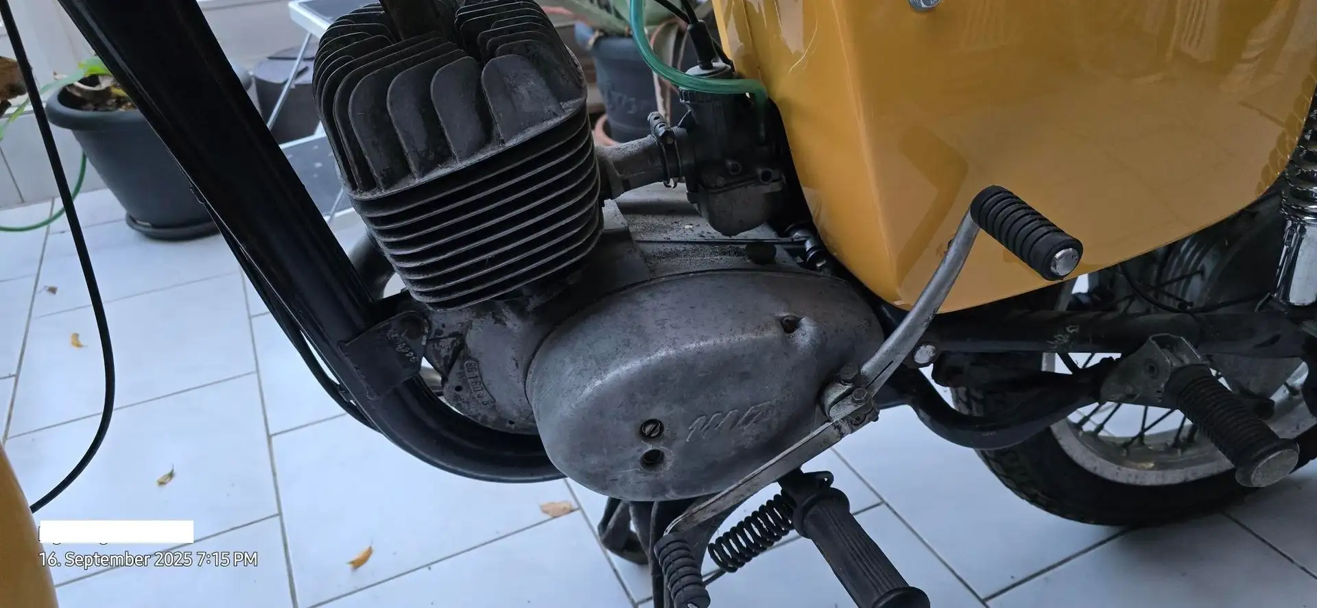 MZ TS 150 Żółty - 2