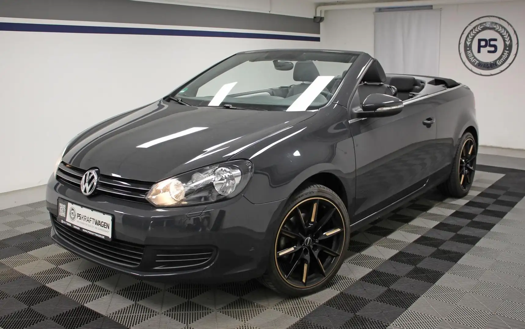 Volkswagen Golf VI Cabrio 1.2 TSI NAVI KLIMA BT SHZ S.HEFT Grau - 1