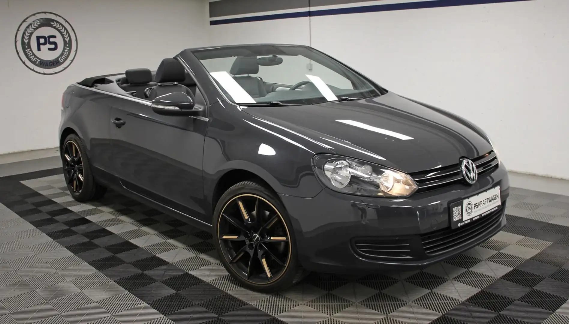 Volkswagen Golf VI Cabrio 1.2 TSI NAVI KLIMA BT SHZ S.HEFT Grau - 2