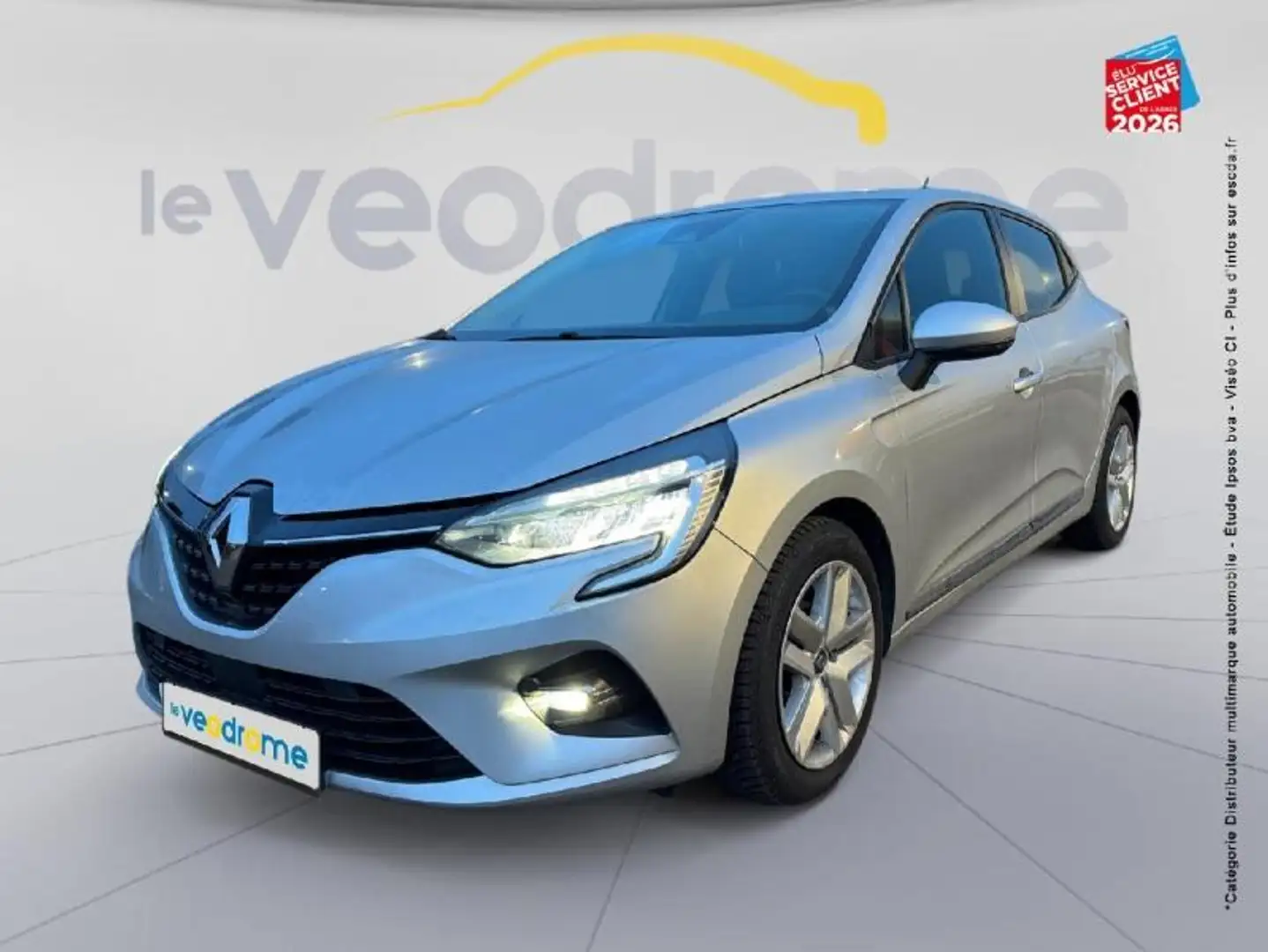 Renault Clio 1.5 Blue dCi 85ch Business Gris - 1