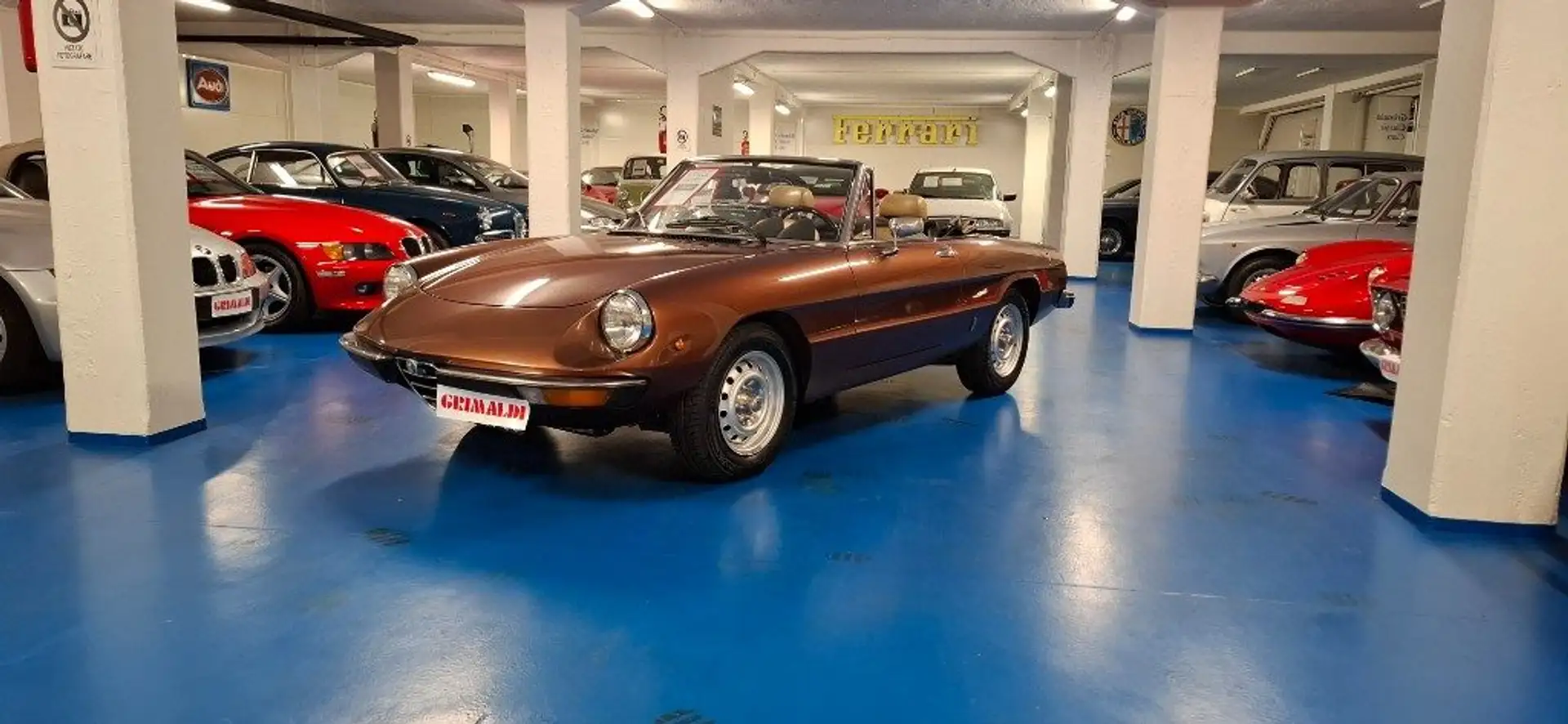 Alfa Romeo Spider VELOCE DUETTO CODA TRONCA 2.000*ITALIANO DA SEMPRE Brun - 1