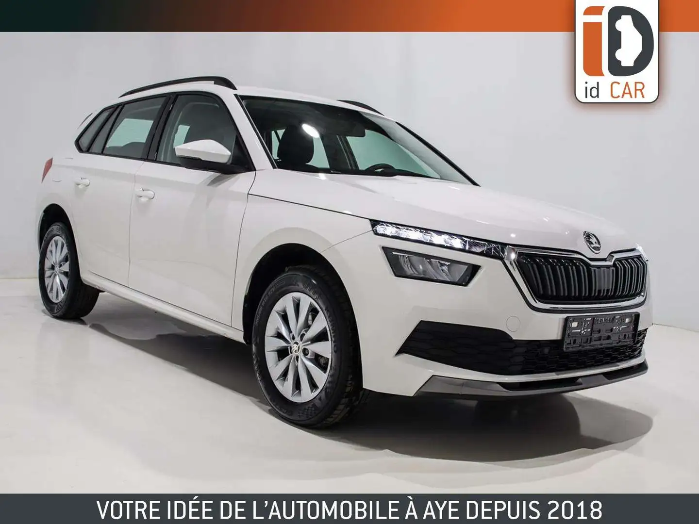 Skoda Kamiq 1.0 TSI 110 DSG LED REGU RADAR JA16 Blanc - 1