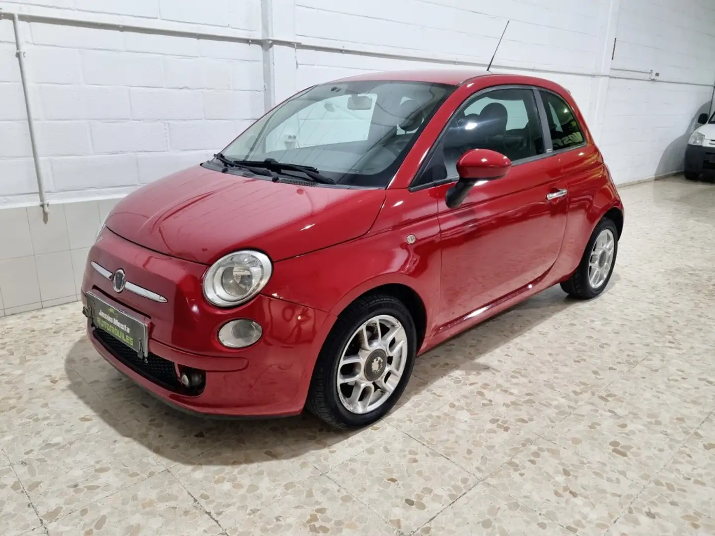 Fiat 500 1.2 Lounge Rouge - 1
