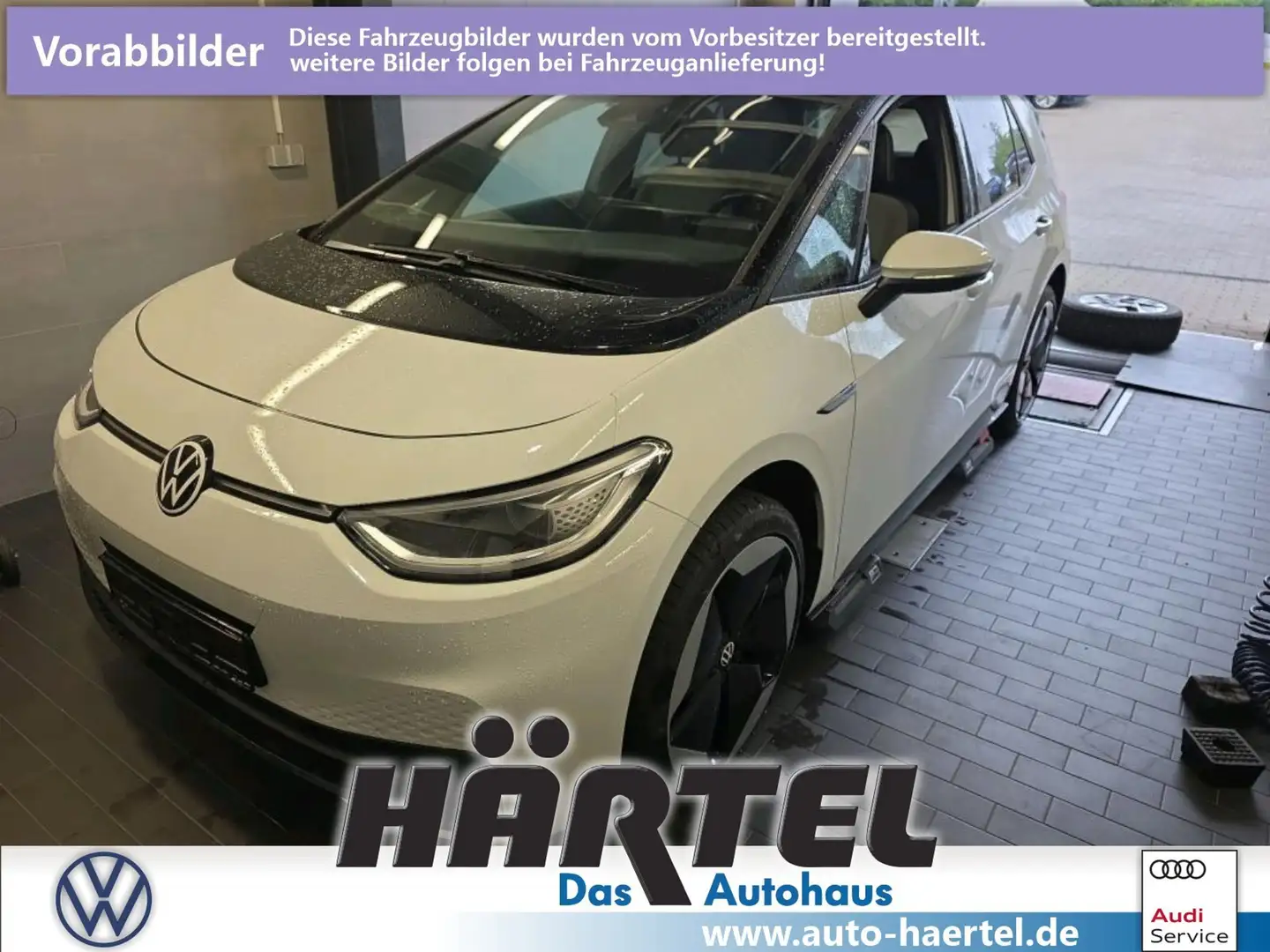 Volkswagen ID.3 PRO PERFORMANCE 58 KWH AUTOMATIK Bluetooth Weiß - 1