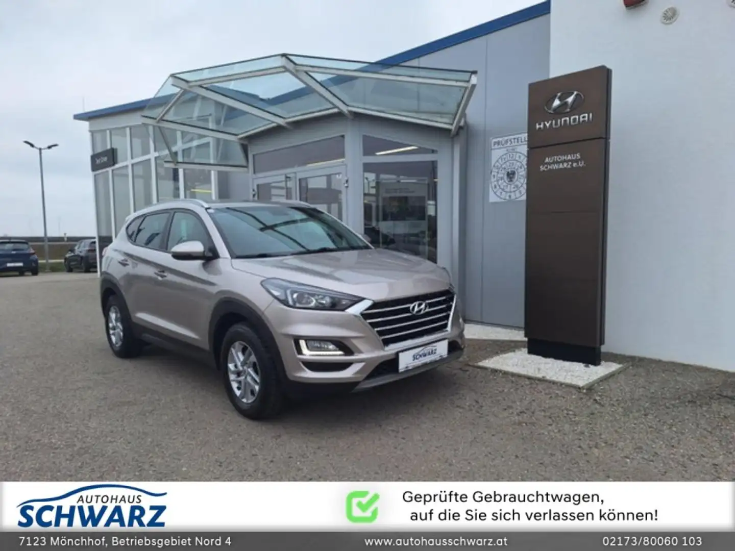 Hyundai TUCSON 1,6 CRDi DCT Weiß - 1
