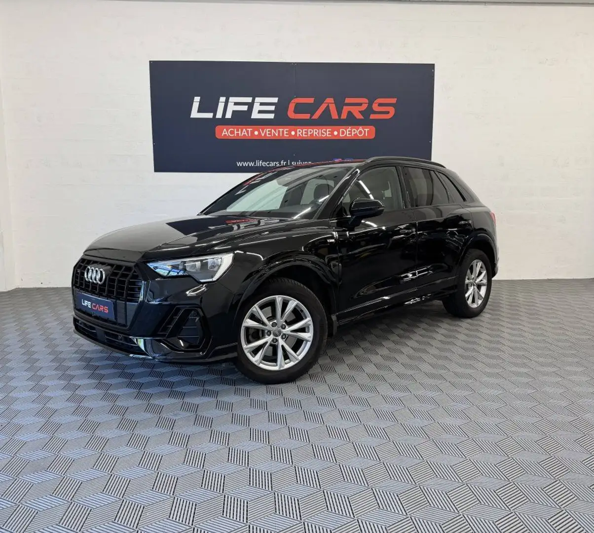 Audi Q3 40 TDI 190ch S line quattro S tronic 7 2019 français entretien Negro - 2