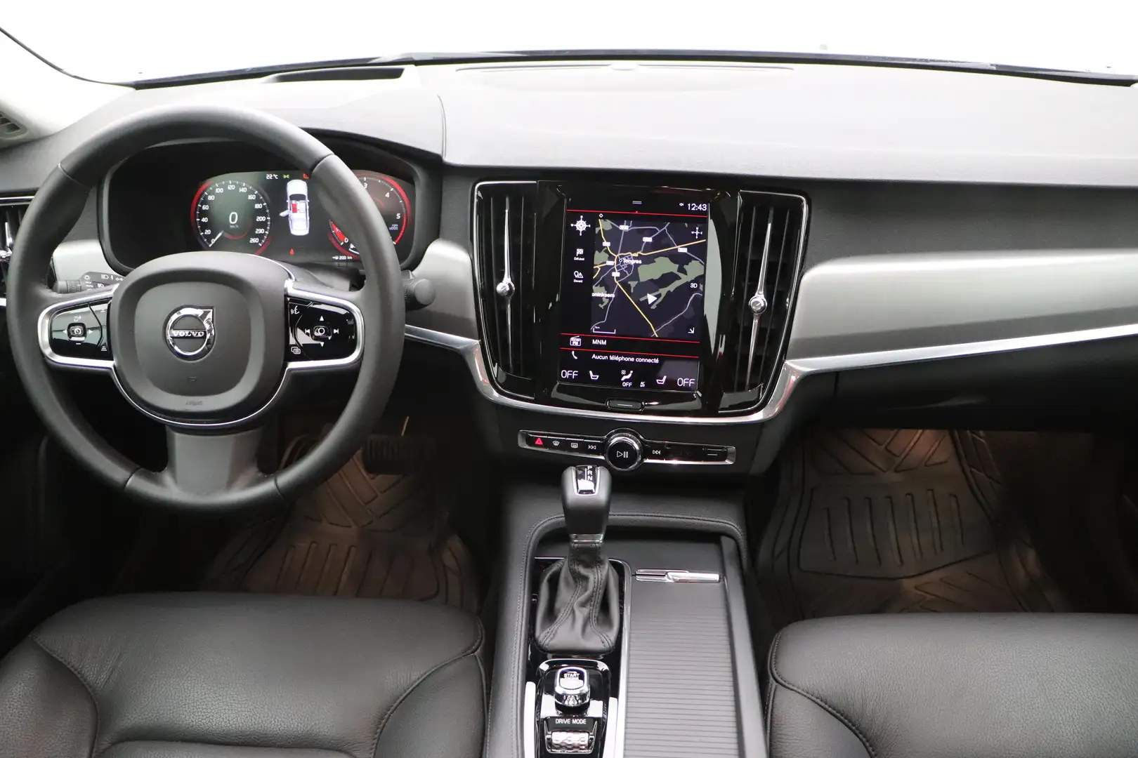 Volvo S90 2.0 D4 Momentum Pro Geartr. LEDER/CUIR LED GPS PDC Blauw - 1