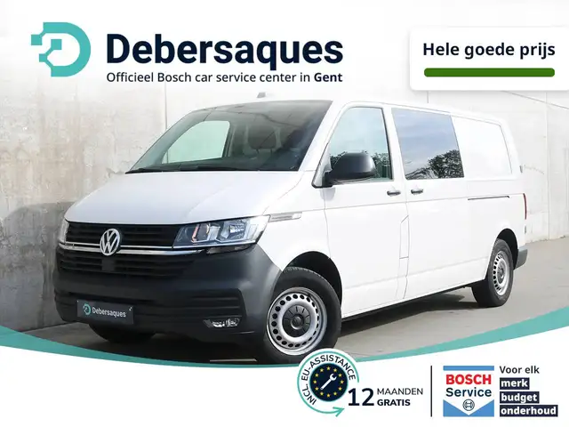 Volkswagen T6.1 Transporter 2.0 TDi SCR 4Motion BTW-Aftrb. Lichte Vracht Dubbele Cabine  |  6 Zitplaatsen