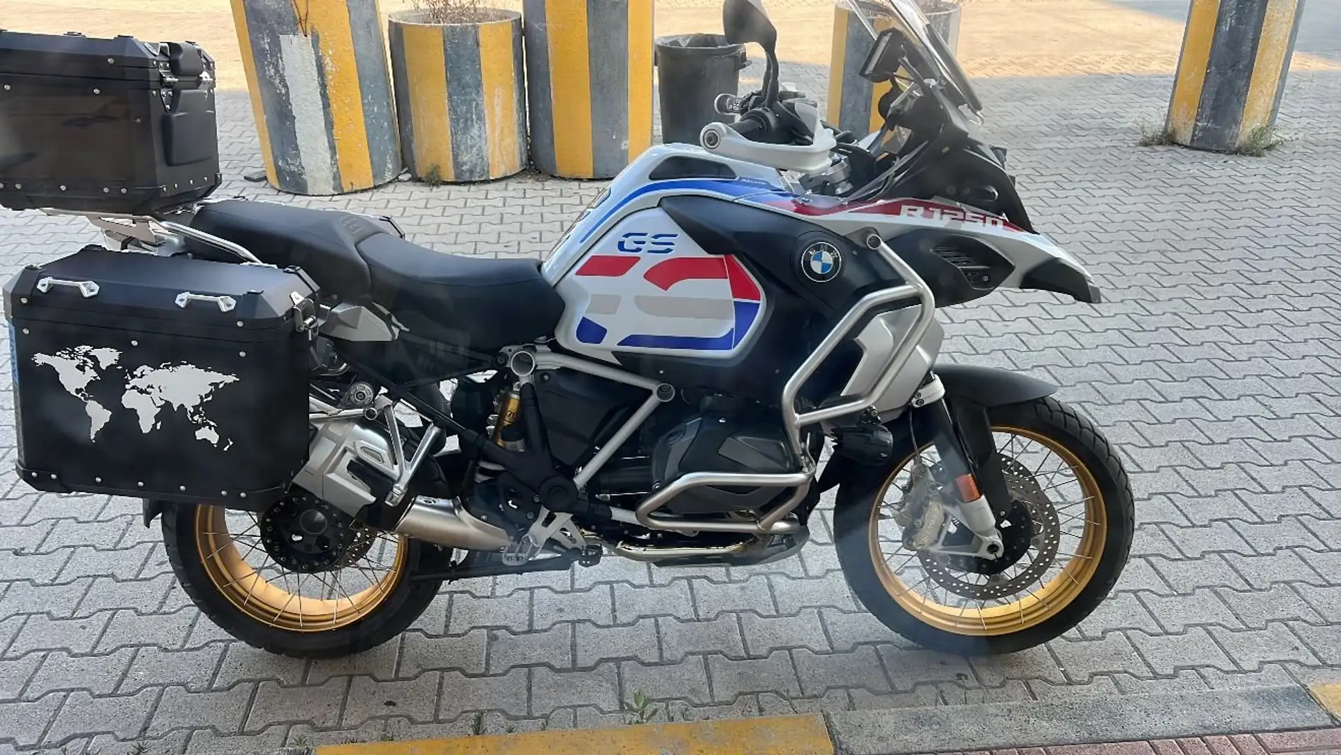 BMW R 1250 GS Adventure 4 pacchetti rally Blu/Azzurro - 1