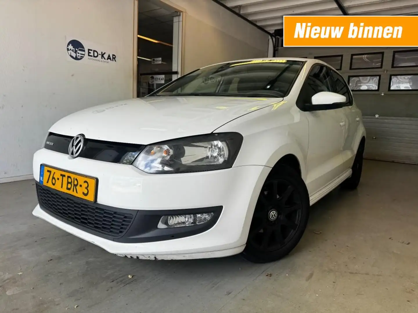 Volkswagen Polo 1.2 TDI BM Comfortline 5drs NAVI LMV NETTE AUTO NA Bílá - 1