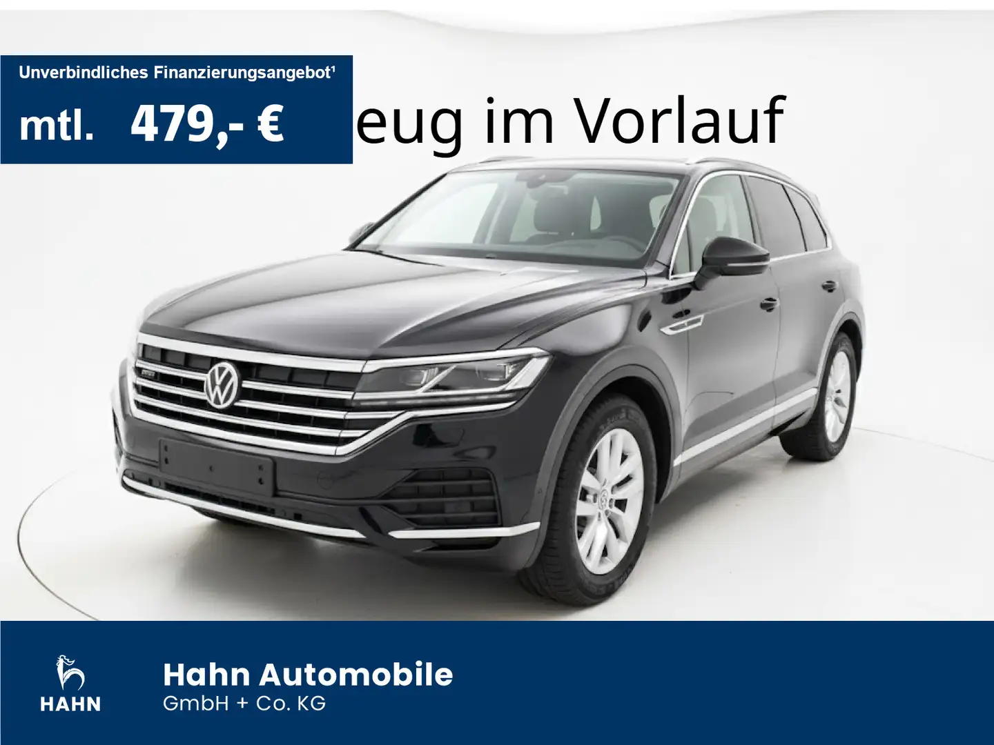 Volkswagen Touareg 3.0 V6 TDI 4Motion ACC AHK Kam Keyless N Schwarz - 1
