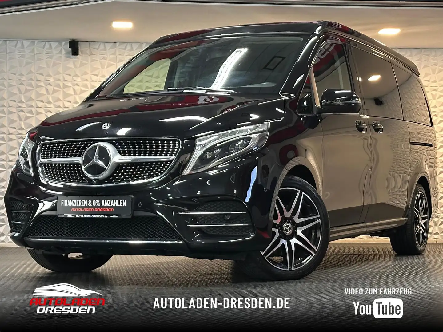 Mercedes-Benz V 300 d MARCO POLO HORIZON AMG 4M LANG* LED#SHZ Negru - 1