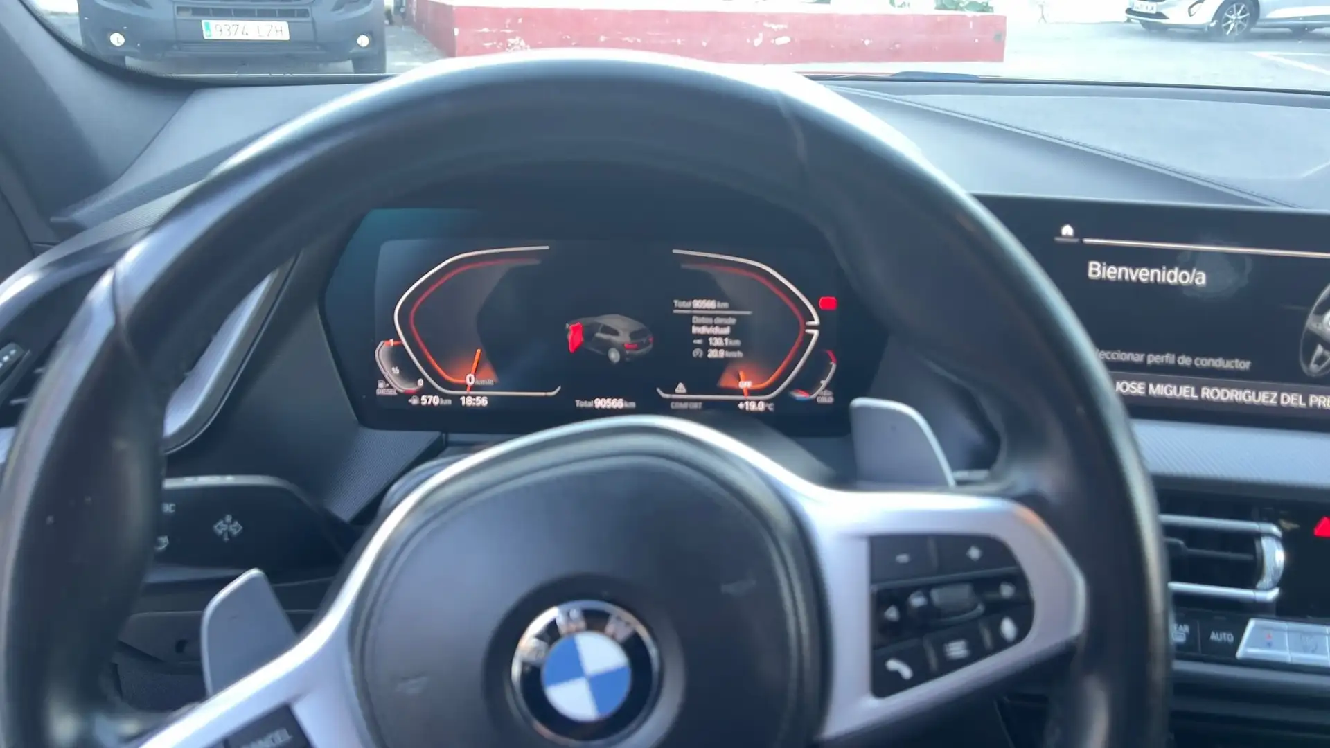 BMW 118 118dA M Sport M Sport Negro - 1
