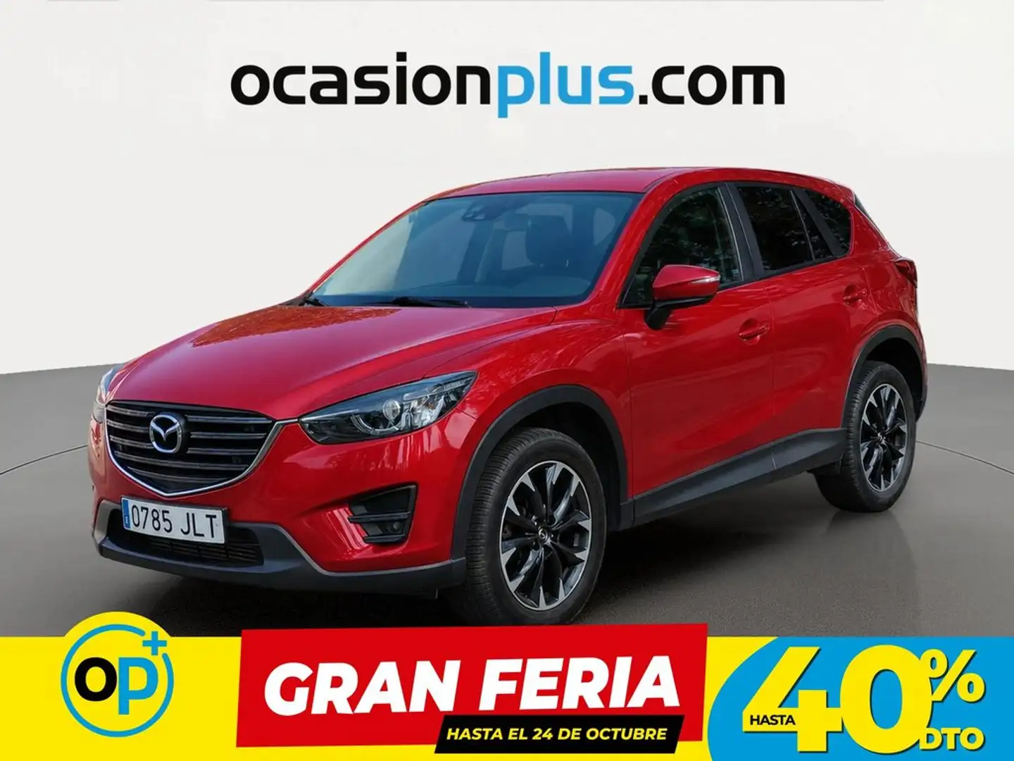 Mazda CX-5 2.2DE Luxury (Navi) 2WD 150 Rojo - 1