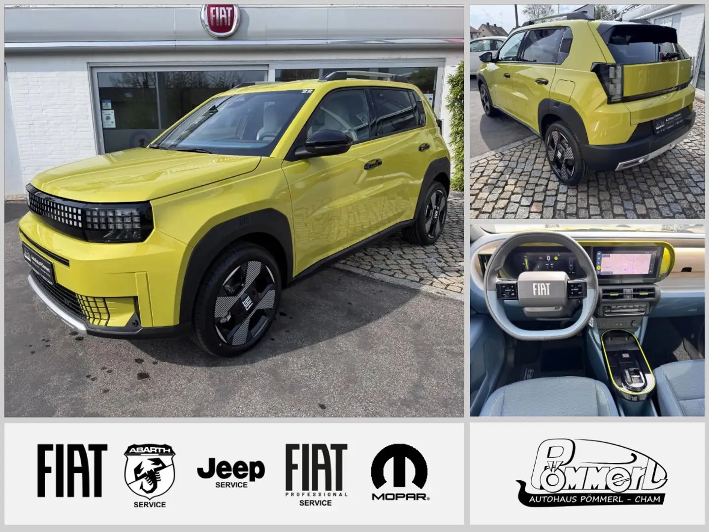 Fiat Grande Panda Elektro La Prima 83 kW (113 PS) Gelb - 1
