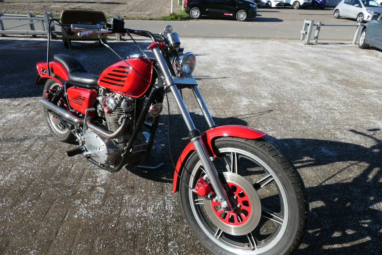 Yamaha XS 650 SE/Heritage Rouge - 2