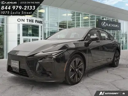 Black 2026 Lexus ES EV Sedan All-Wheel Drive 1-Speed Automatic
