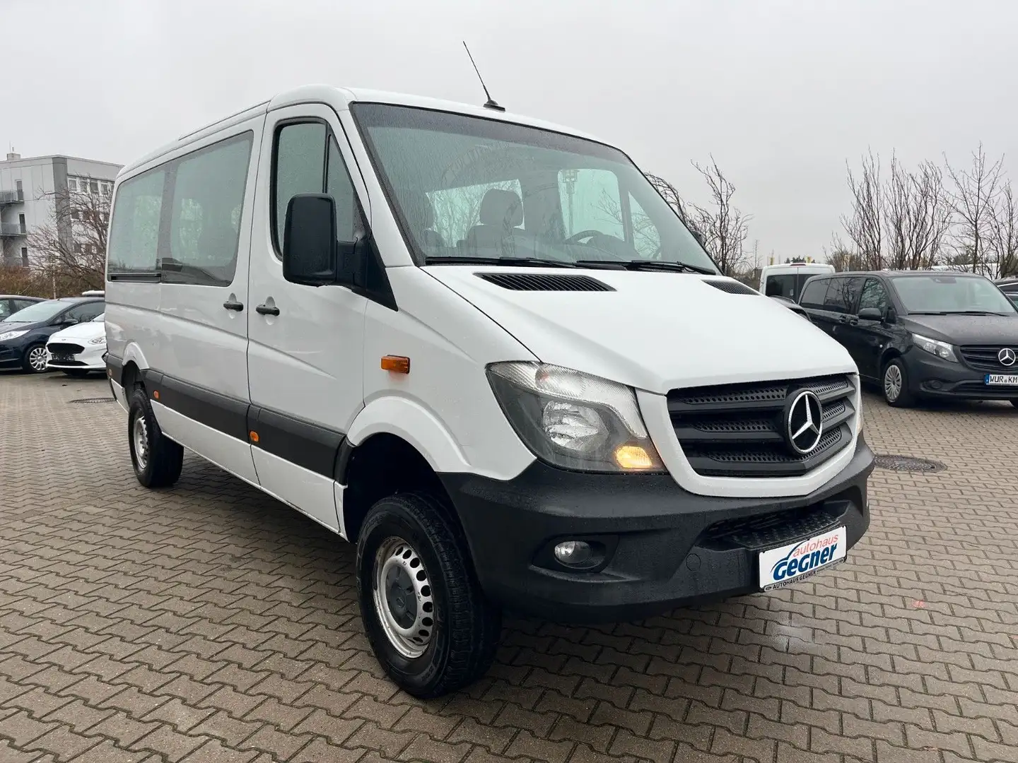 Mercedes-Benz Sprinter Kombi  316 CDI 4X4 9Sitzer 1. Hand Bianco - 2
