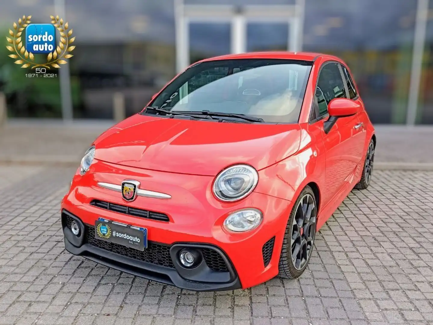 Abarth 595 1.4 Turbo T-Jet 145 CV Rouge - 1