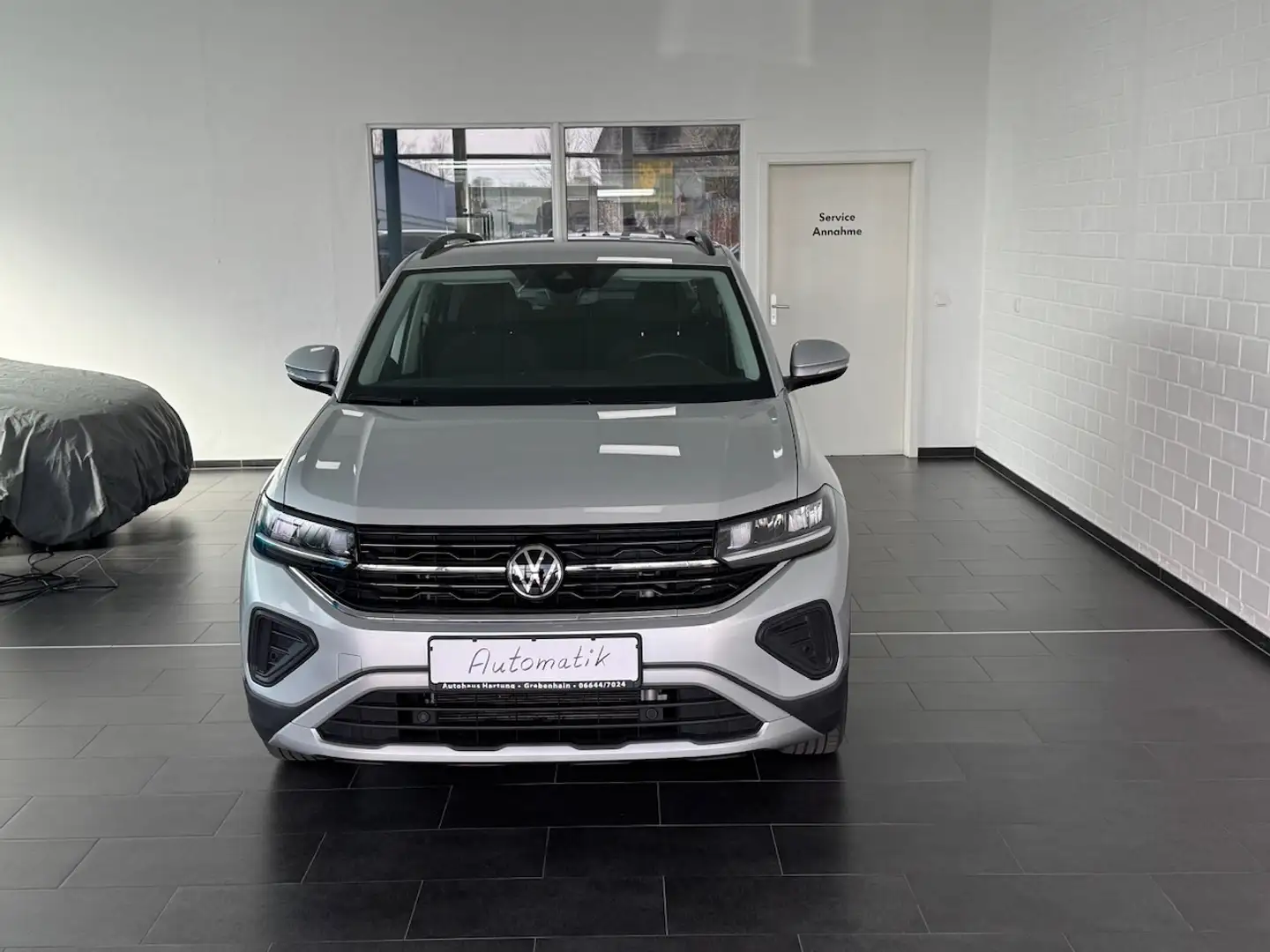 Volkswagen T-Cross 1.0 TSI  DSG Life, PDC, Klimaa, Alu, LED, CarPlay Silber - 2