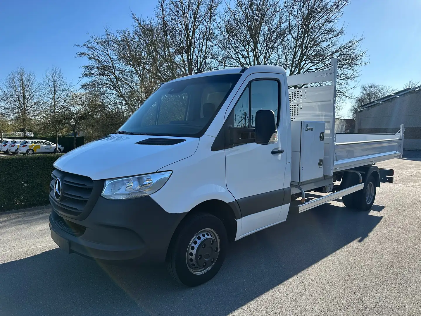 Mercedes-Benz Sprinter 514 CDI Long 4325mm Benne 3m60 X 2m00 Blanco - 1