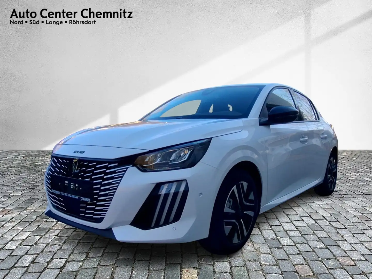Peugeot 208 1.2 PureTech Allure LED/Teilleder/Navi/360° Weiß - 2