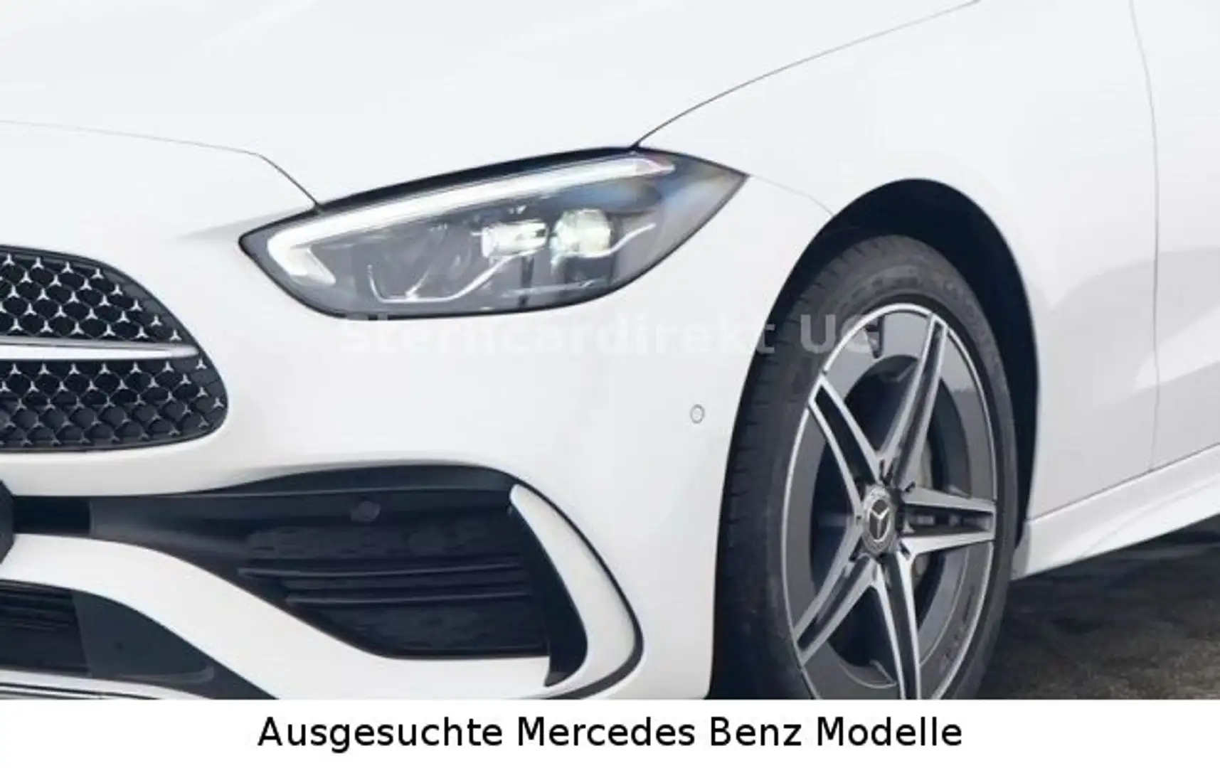 Mercedes-Benz C 300 e T AMG 360 PANO TWA SPUR LED MBUX Weiß - 2