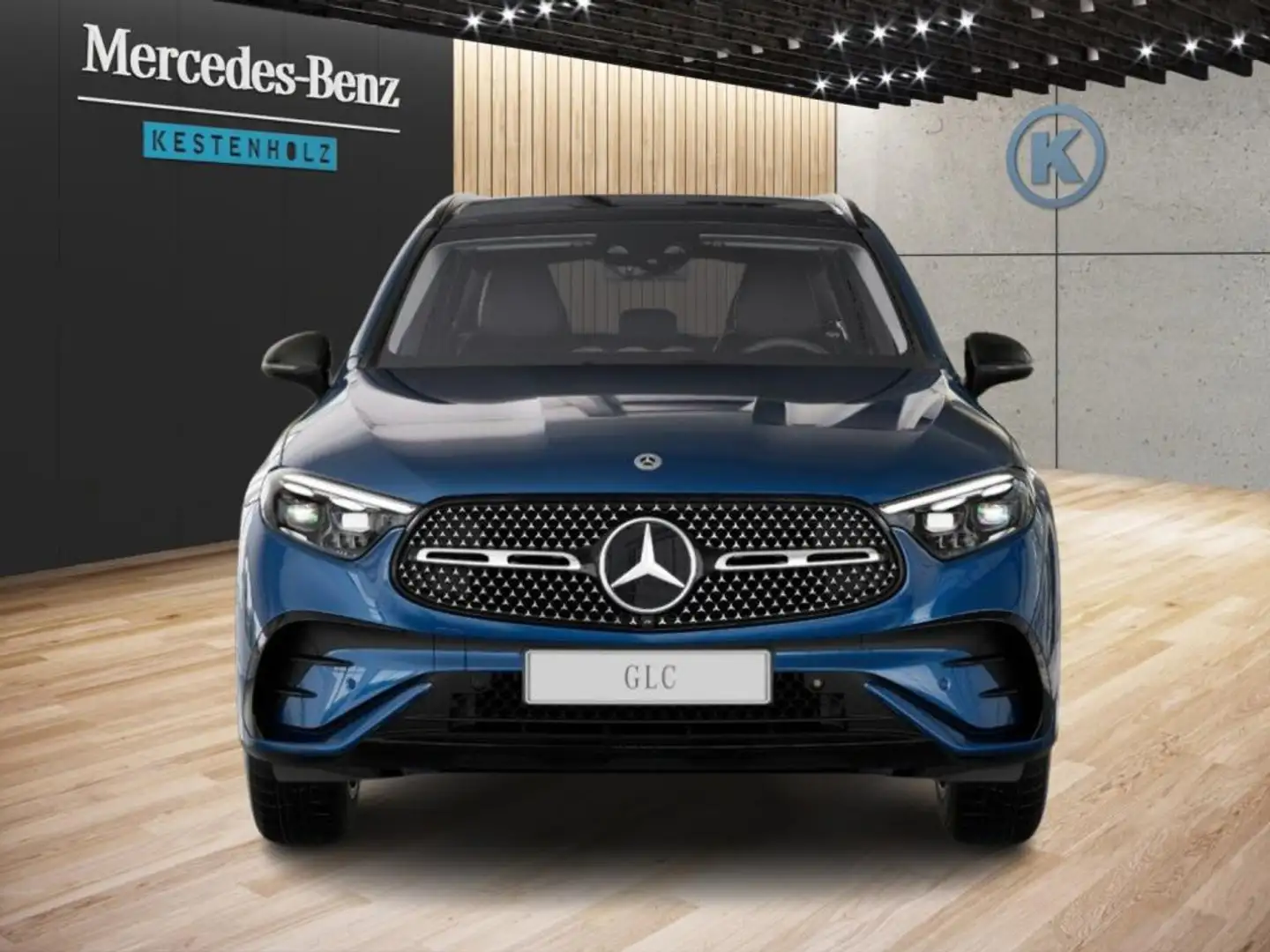 Mercedes-Benz GLC 300 de 4M *AMG*Night*Memory*MBUX*PANO*KAMERA Blau - 2