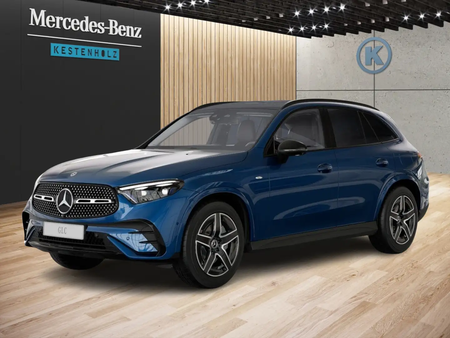 Mercedes-Benz GLC 300 GLC 300 de 4M AMG°ADV+°PANORAMA°AHK°MEMO°NIGHT° Blau - 1