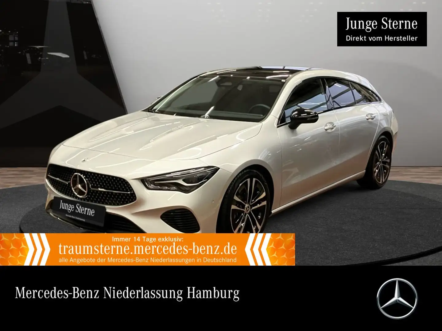 Mercedes-Benz CLA 180 PROGRESSIVE+NIGHT+PANO+AHK+LED+KAMERA+TOTW Silber - 1