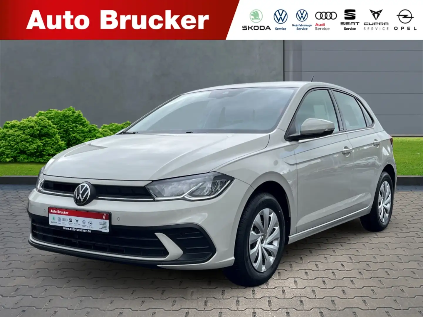 Volkswagen Polo VI Life 1.0 TSI+Sitzheizung+LED Scheinwerfer+Klima Grau - 1