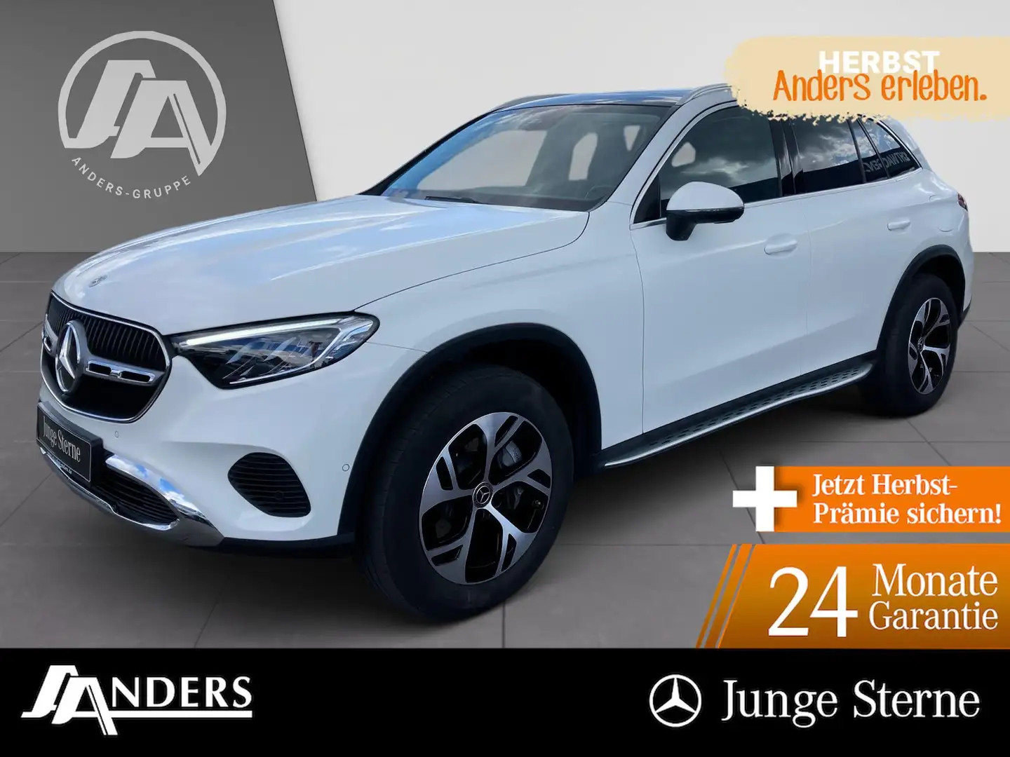 Mercedes-Benz GLC 300 de 4M Avantgarde AdvPLus+Pano+Distr+AHK Weiß - 1