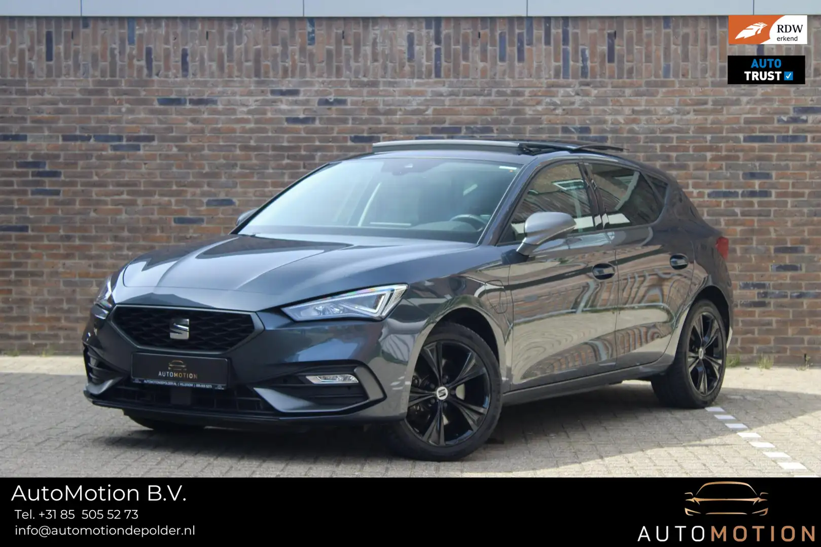 SEAT Leon 1.4 TSI eHybrid PHEV FR Bus.Int. | Pano | Memory | Grijs - 1