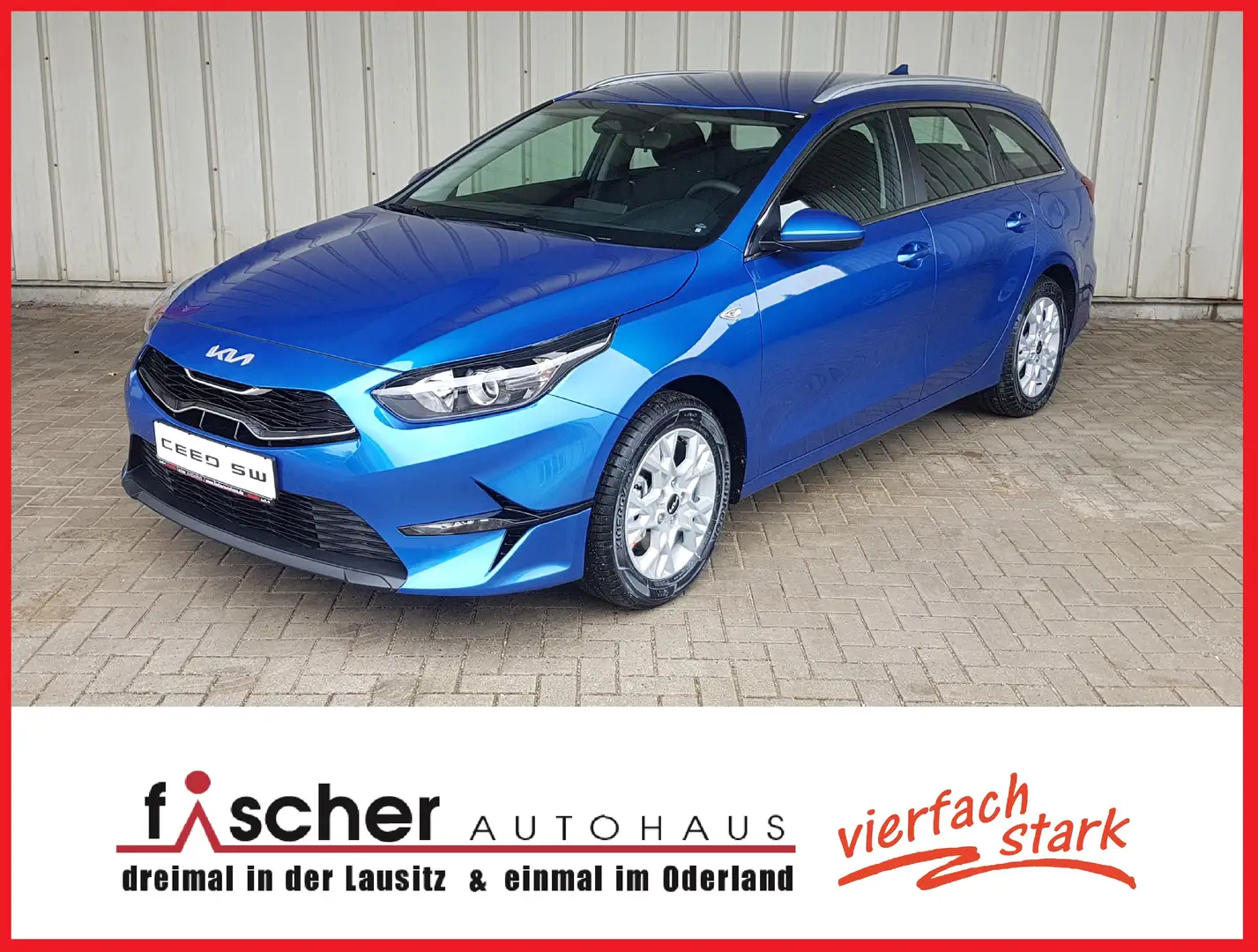 Kia Ceed SW / cee'd SW 1.0 T-GDI 100 OPF Vision STD (NAV) Blau - 1