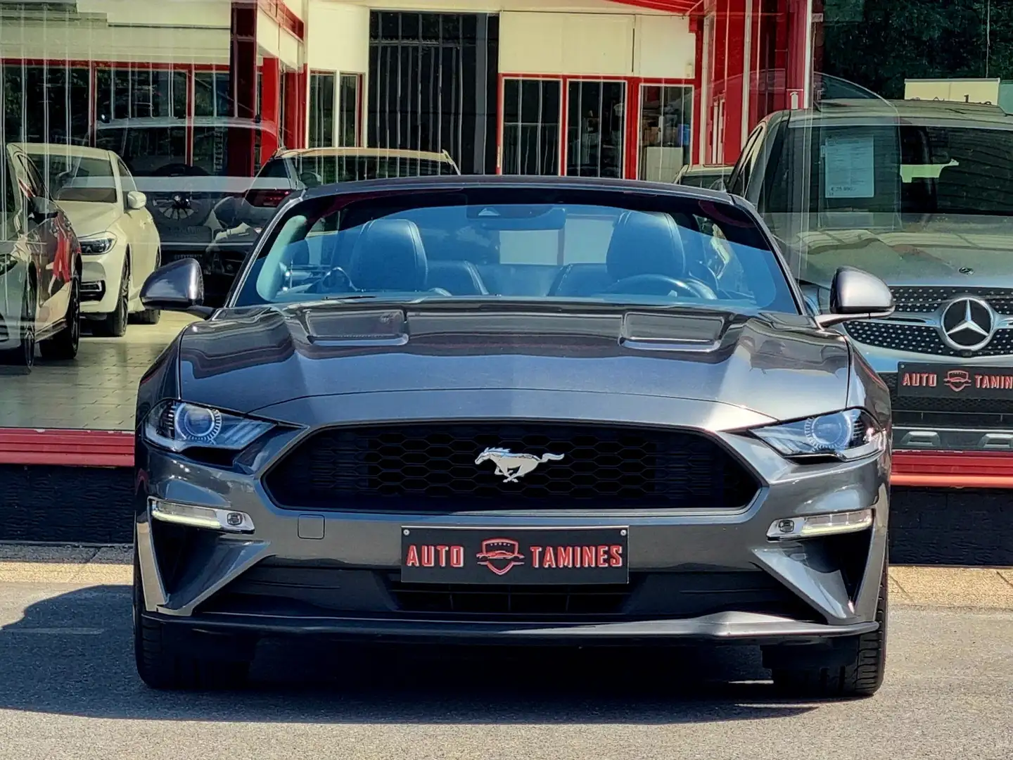 Ford Mustang 2.3 EcoBoost Cabriolet / Boite Auto / Full Option Gris - 2