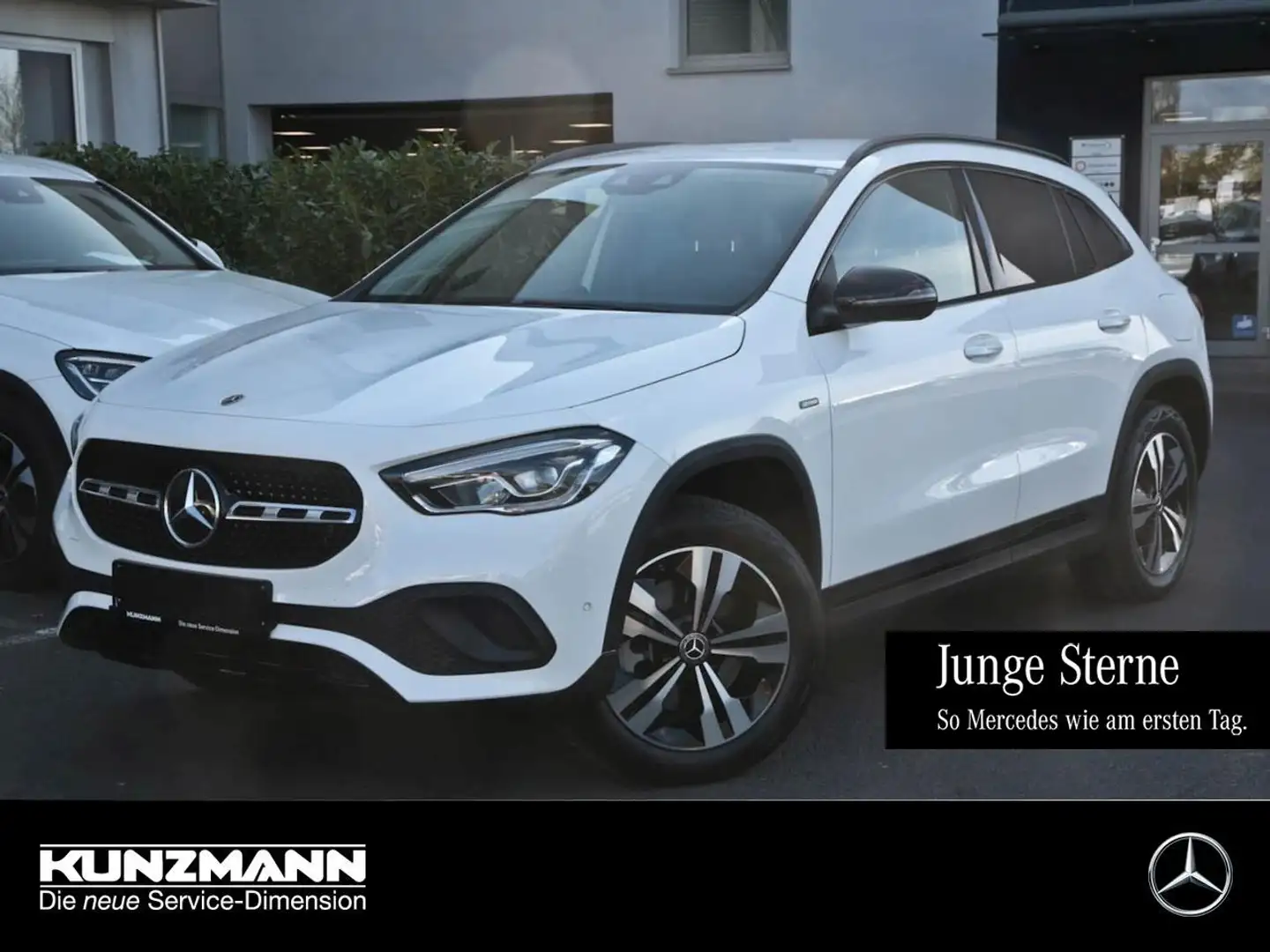 Mercedes-Benz GLA 250 e Progressive Night MBUX Navi+ AHK Kamera Weiß - 1