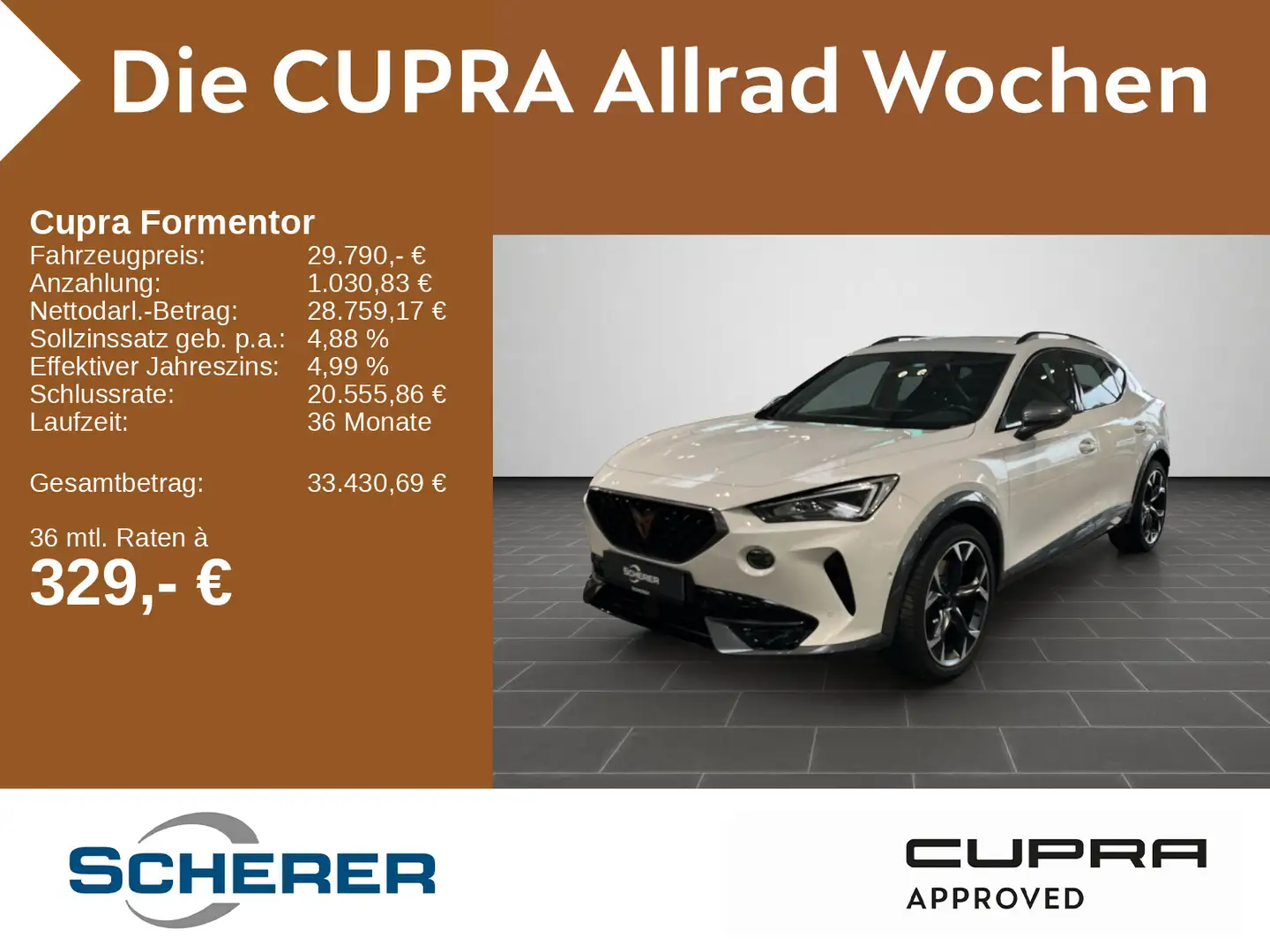 CUPRA Formentor VZ 2.0 TSI 4Drive Weiß - 1
