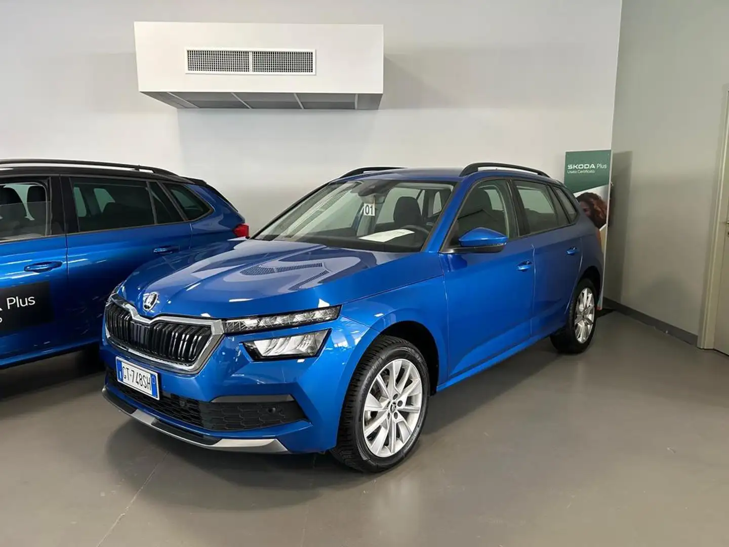 Skoda Kamiq 1.0 tsi Ambition 95cv Bleu - 1