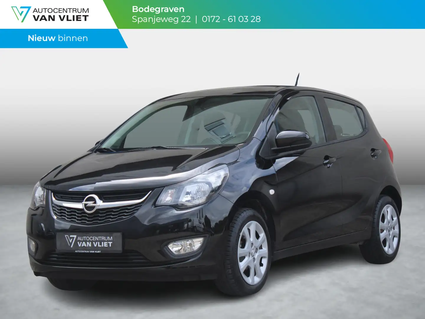Opel Karl 1.0 ecoFLEX Edition | AIRCO | 12 MAANDEN BOVAG GAR Zwart - 1